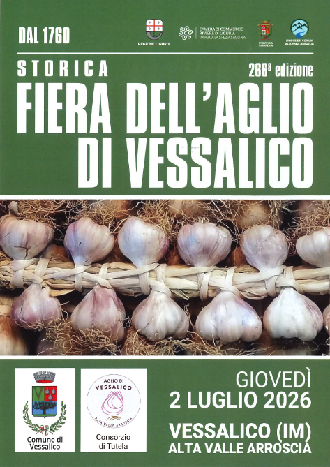 Storica Fiera dell'Aglio Anno 2026
266^ edizione